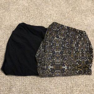 Set of 2 TC Lularoe Leggings